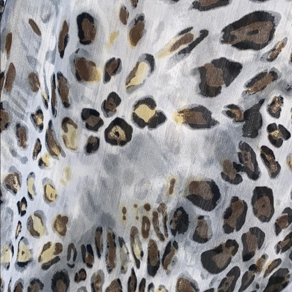 Cheetah print swimsuit cover-up - Picture 3 of 3